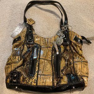 Kathy Van Zeeland GENUINE LEATHER Shoulder Bag, BRAND NEW WITH TAGS ON!